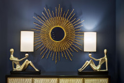 Лампа настольная &quot;Рекамье&quot; (бежевый плафон) ART-4441-LM1