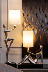 Лампа настольная &quot;Рекамье&quot; (бежевый плафон) ART-4441-LM1