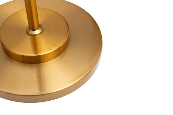 Торшер металлический со стеклянным декором K2CPF-07249