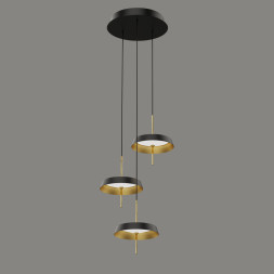 Подвесной светильник Delight Collection MD18001061-3B black/gold