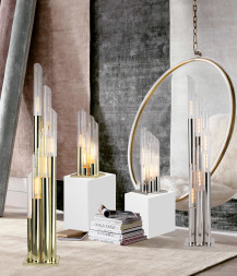 Торшер Delight Collection Draycott 6 gold