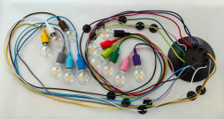 Люстра Muuto 12 плафонов