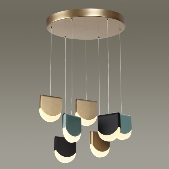 Подвесной Светильник Kempten 7 Подвесов На Диске