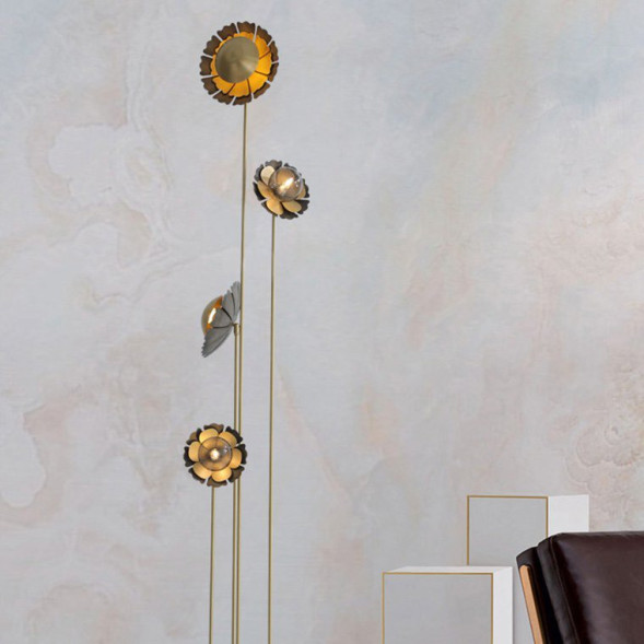 Торшер Camellia Fl Латунь