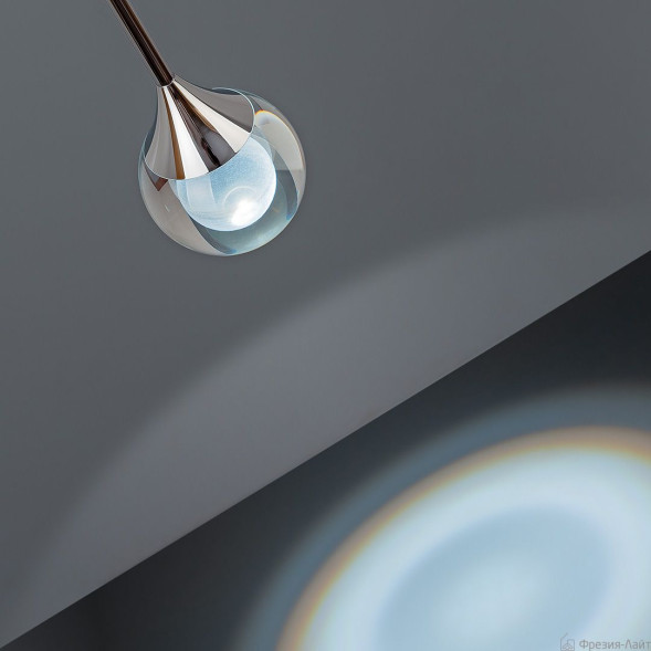 1401 chrome/crystal подвесной светильник