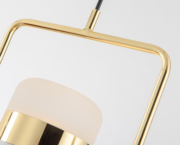 Подвесной светильник Delight Collection 9926P/1 white/gold