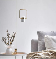 Подвесной светильник Delight Collection 9926P/1 white/gold