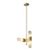 Подвесной светильник Delight Collection MT9056-4H brass