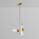 Подвесной светильник Delight Collection MT9056-4H brass