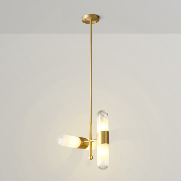 Подвесной светильник Delight Collection MT9056-4H brass