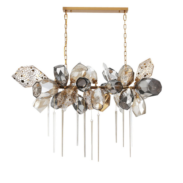 Люстра Delight Collection 8898P/BL gold/smoky
