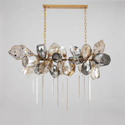 Люстра Delight Collection 8898P/BL gold/smoky