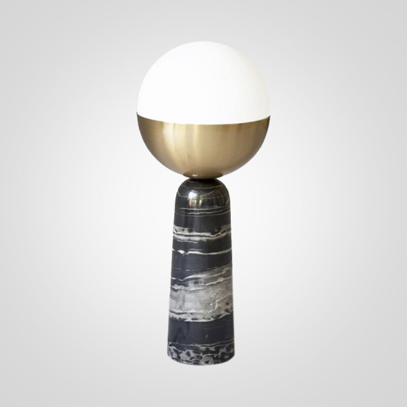 Настольная Лампа Marble Globe Black 168473-22