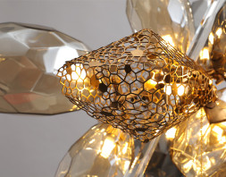 Люстра Delight Collection 8898P/BS gold/smoky