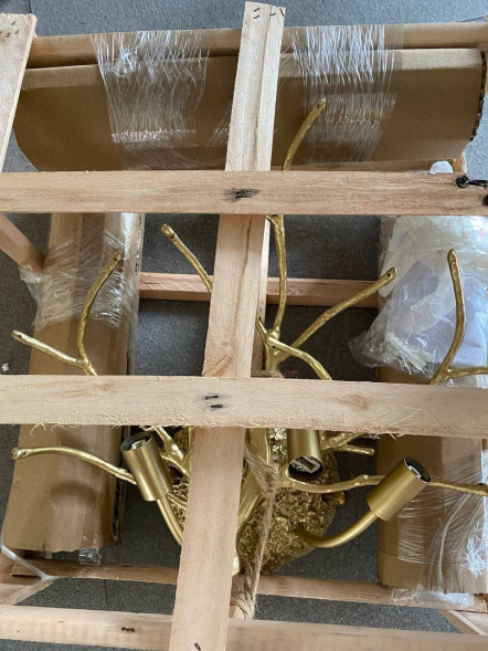 Бра Coral Crystals Wall Copper II Color