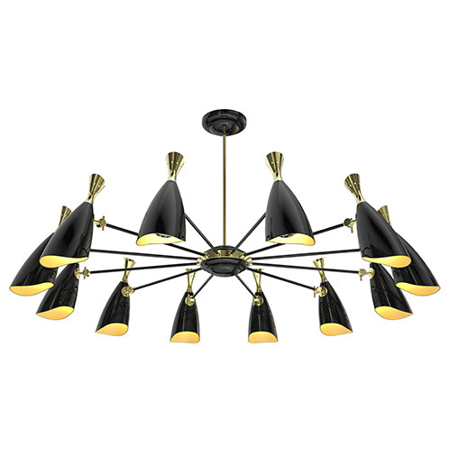 Люстра Duke Round 12 D160