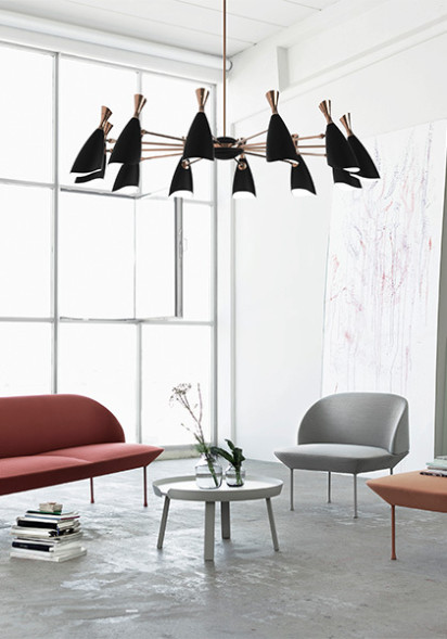 Люстра Duke Round 12 D160