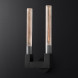 Бра Rh Canelle Wall Lamp Double Sconces Black
