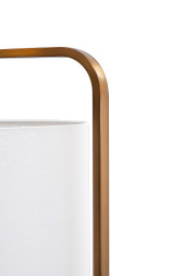 Торшер с белым плафоном 22-89017FL