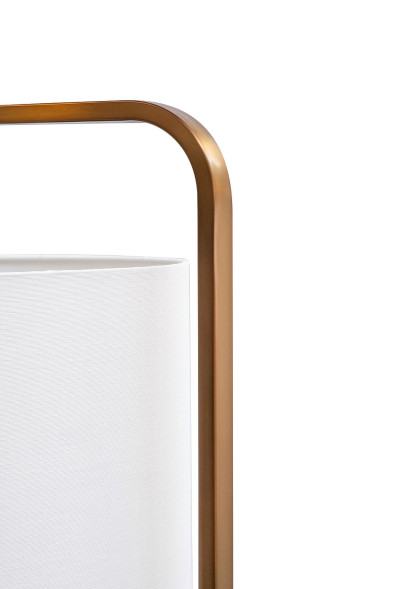 Торшер с белым плафоном 22-89017FL