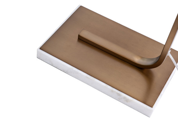 Торшер с белым плафоном 22-89017FL