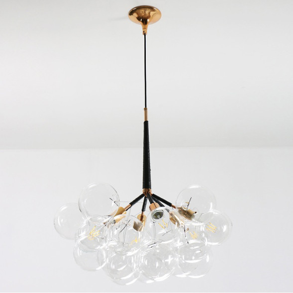 Подвесная Люстра Bubble A 4 Лампы Плюс 12 Шаров