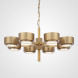 Подвесная Люстра Hans-Agne Jakobsson Large Brass Chandelier For Markaryd In Sweden 6