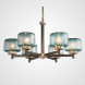 Подвесная Люстра Pot D70 6 Lamps Blue