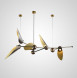 Подвесная Люстра Lavra A7 Латунь+Мокоо