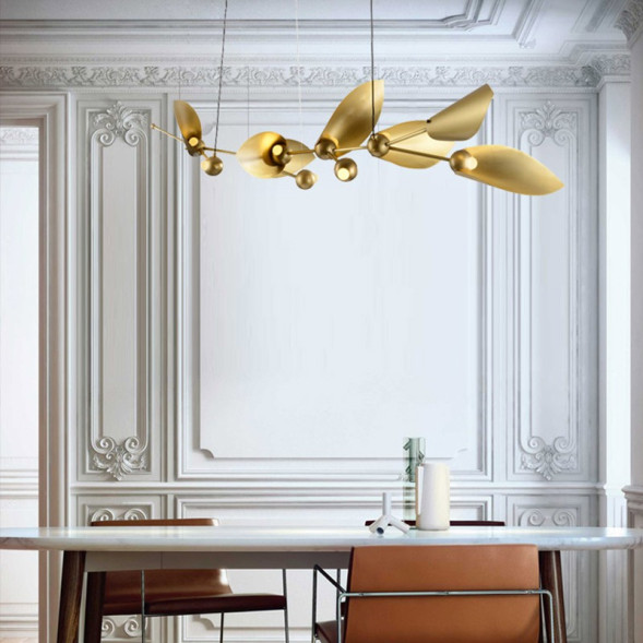 Подвесная Люстра Lavra A7 Латунь+Мокоо