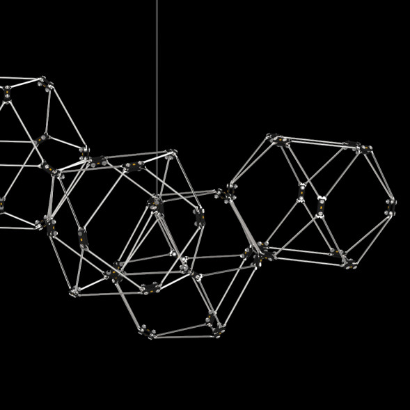 Люстра Delight Collection Lucciola 14A chrome