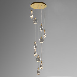 Подвесной светильник Delight Collection MT9176-10H titanium gold