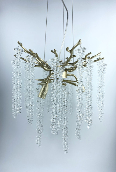 Люстра Coral Crystals Round Copper II YZ D32