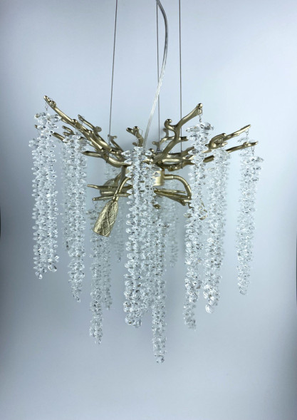 Люстра Coral Crystals Round Copper II YZ D32