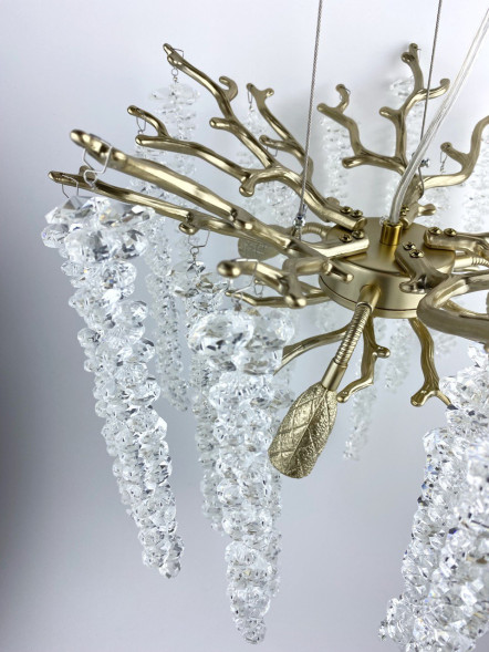 Люстра Coral Crystals Round Copper II YZ D32