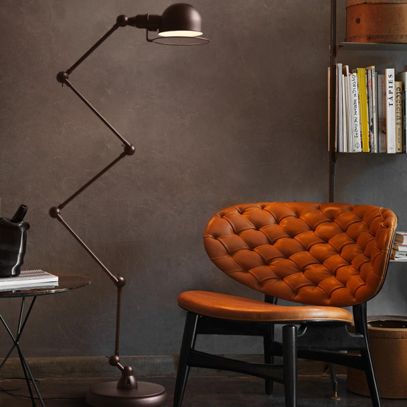 Торшер Vikning Черный