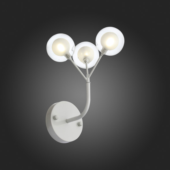 Настенный Светильник С Тремя Шарообразными Плафонами На Разветвленных Рожках Fiochi Wall