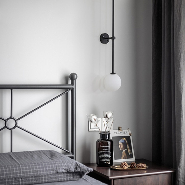 Настенный Светильник Lines Ball 200 Black