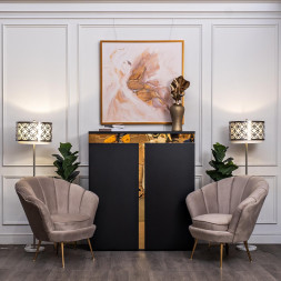 Торшер с ажурным плафоном 22-88761