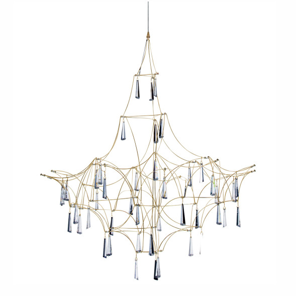 Люстра Delight Collection Lucciola 1E matt gold