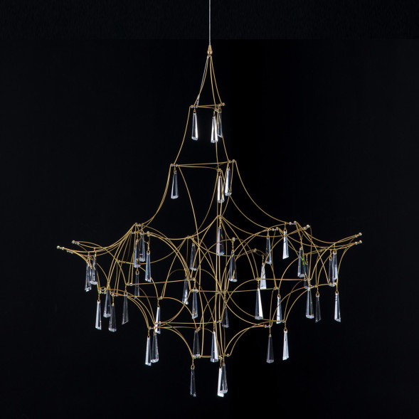 Люстра Delight Collection Lucciola 1E matt gold