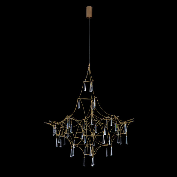 Люстра Delight Collection Lucciola 1E matt gold