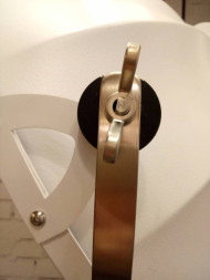 Торшер Delight Collection Studio white/gold