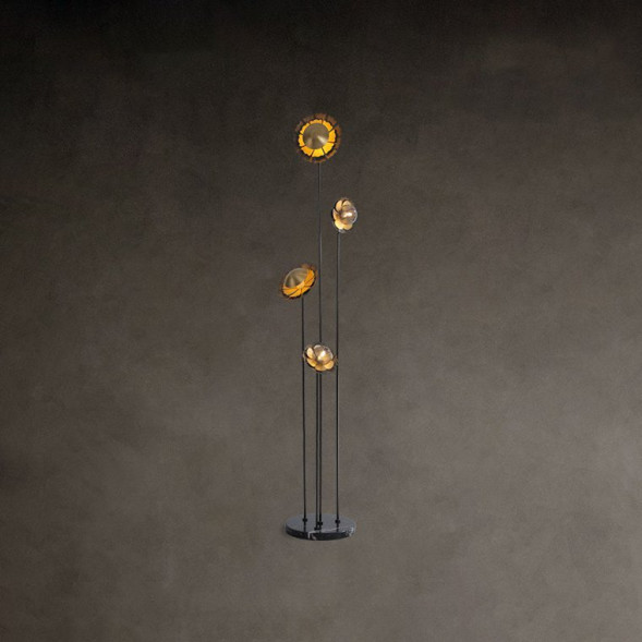 Торшер Camellia Fl Чёрный