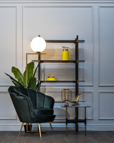 Торшер &quot;Шар&quot; K2GF-825BR