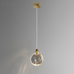 Подвесной светильник Delight Collection MT9176-1HB titanium gold