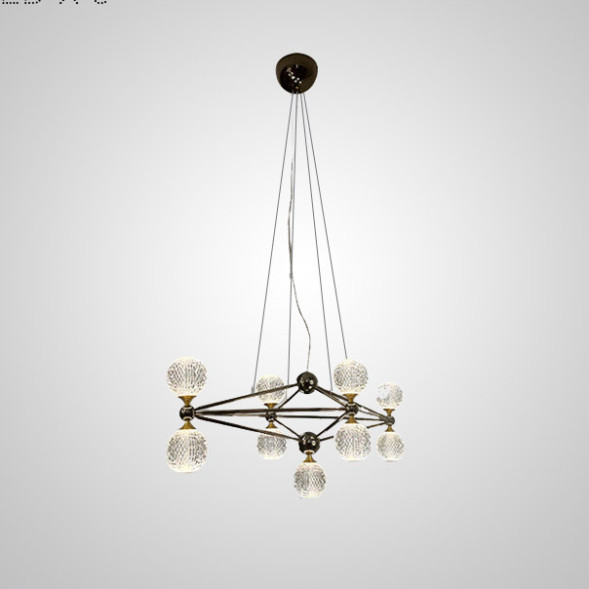 Подвесная Люстра Trenton L17 Black