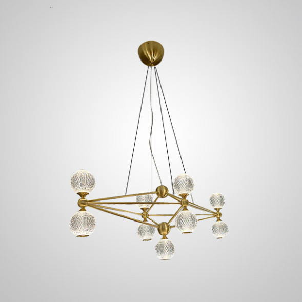 Подвесная Люстра Trenton L17 Black