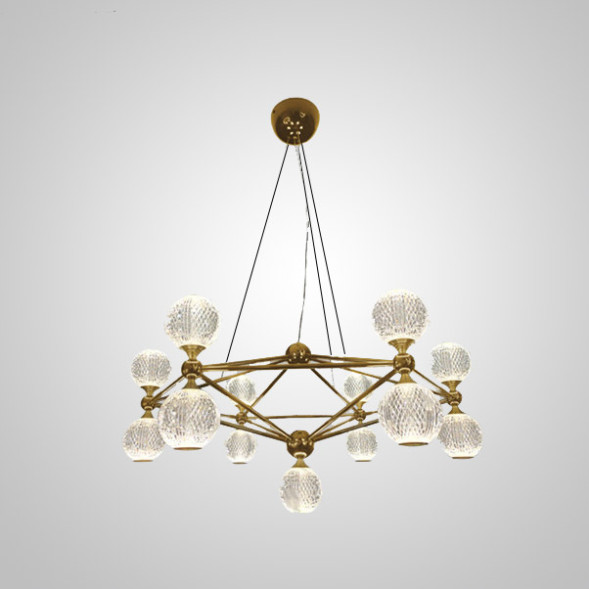 Подвесная Люстра Trenton L17 Black