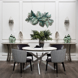 Бра стеклянное (хром) 62GDM-903CH